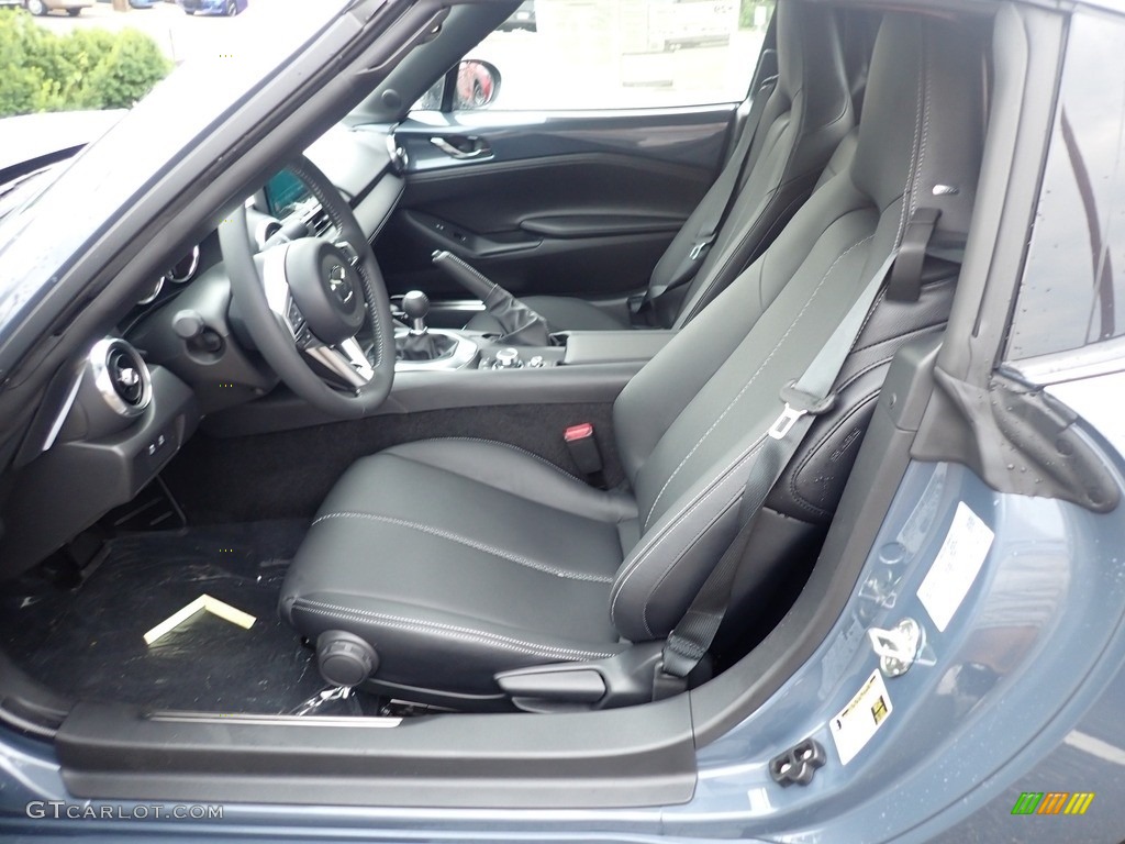 Black Interior 2021 Mazda MX-5 Miata RF Grand Touring Photo #142570827