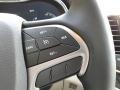 Light Frost Beige/Black 2021 Jeep Grand Cherokee Limited 4x4 Steering Wheel