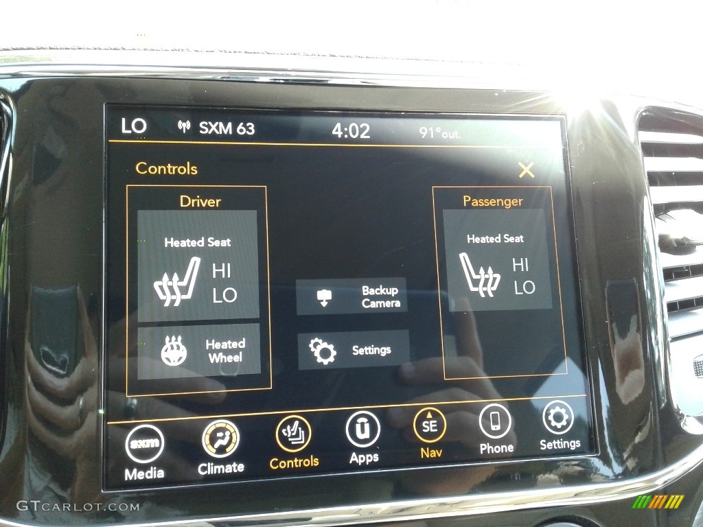 2021 Jeep Grand Cherokee Limited 4x4 Controls Photo #142571073