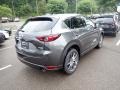 2021 Machine Gray Metallic Mazda CX-5 Signature AWD  photo #2