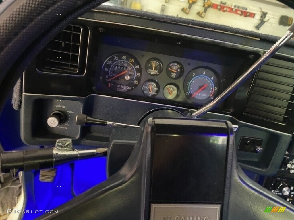 1987 Chevrolet El Camino Conquista Gauges Photo #142572612