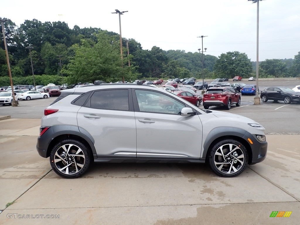 2022 Cyber Silver Hyundai Kona Limited AWD 142566553 Photo 3