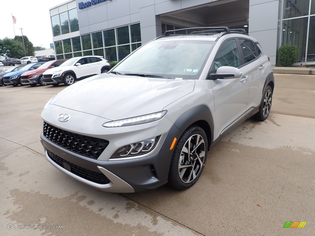 Cyber Silver 2022 Hyundai Kona Limited AWD Exterior Photo #142573194