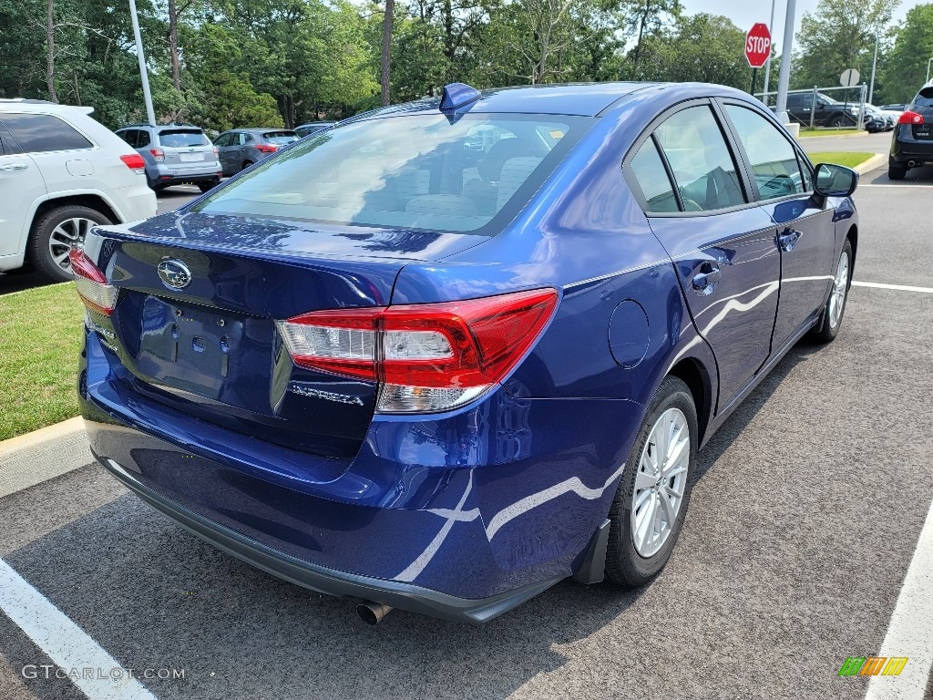 2018 Impreza 2.0i Premium 4-Door - Lapis Blue Metallic / Ivory photo #4