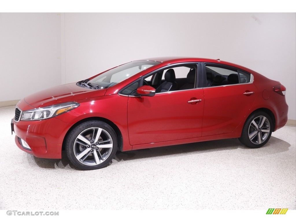 Currant Red 2017 Kia Forte EX Exterior Photo #142574064