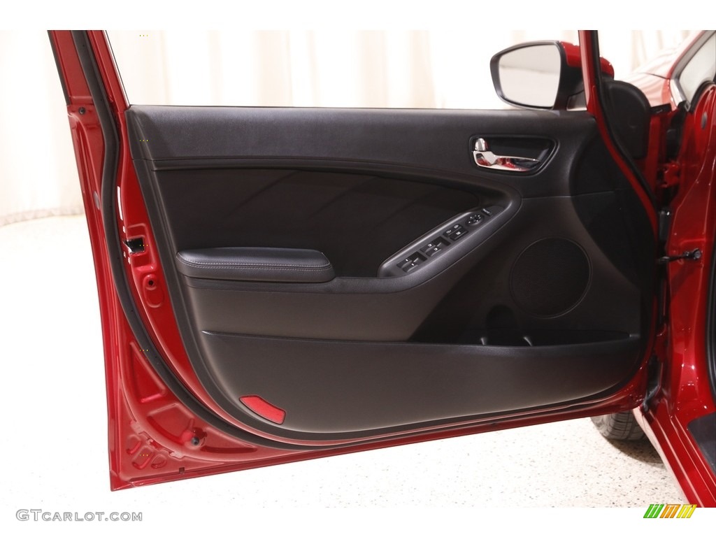 2017 Kia Forte EX Black Door Panel Photo #142574085