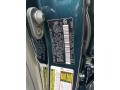  2021 Camry SE Hybrid Galactic Aqua Mica Color Code 221