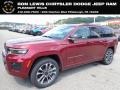 2021 Velvet Red Pearl Jeep Grand Cherokee L Overland 4x4  photo #1
