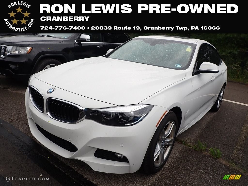 2018 3 Series 330i xDrive Gran Turismo - Alpine White / Black photo #1