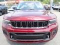 2021 Velvet Red Pearl Jeep Grand Cherokee L Overland 4x4  photo #9