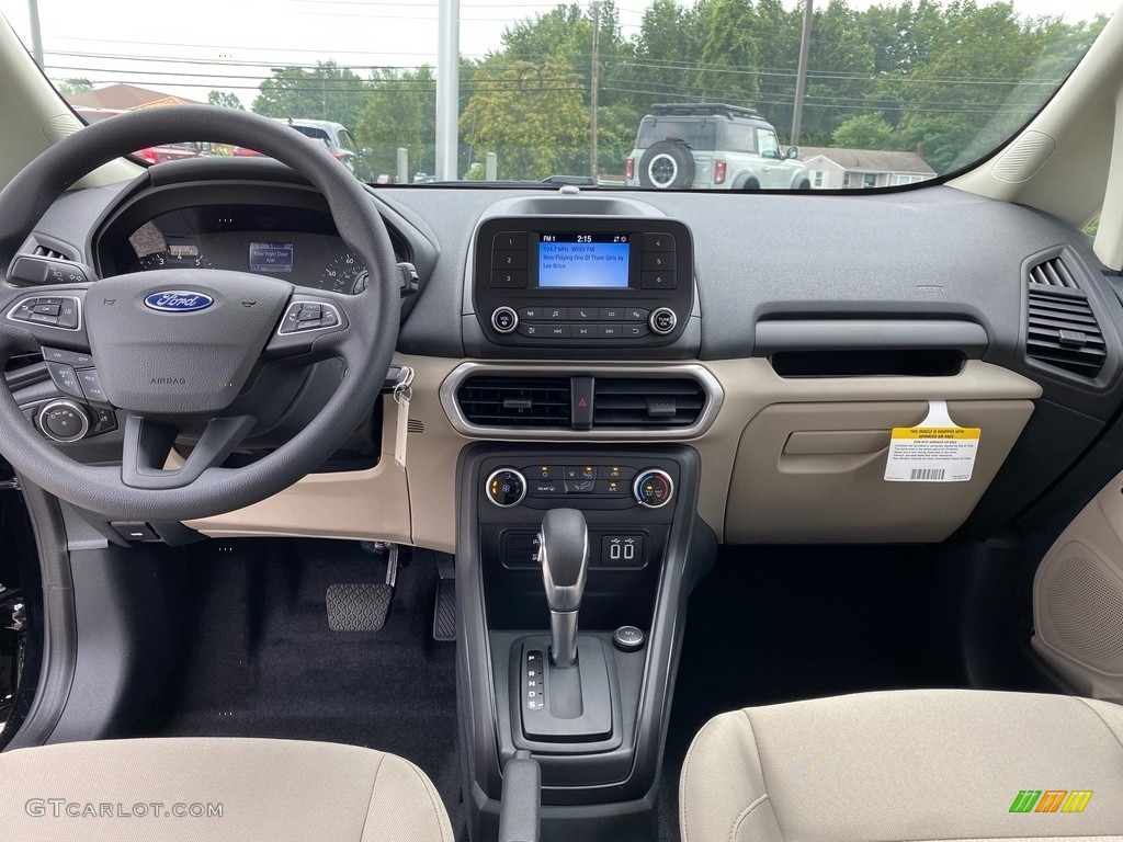 2021 Ford EcoSport S Medium Stone Dashboard Photo #142574700