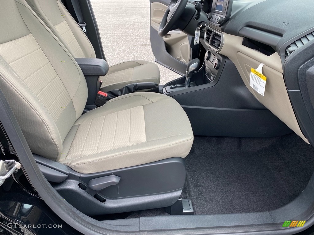 Medium Stone Interior 2021 Ford EcoSport S Photo #142574868