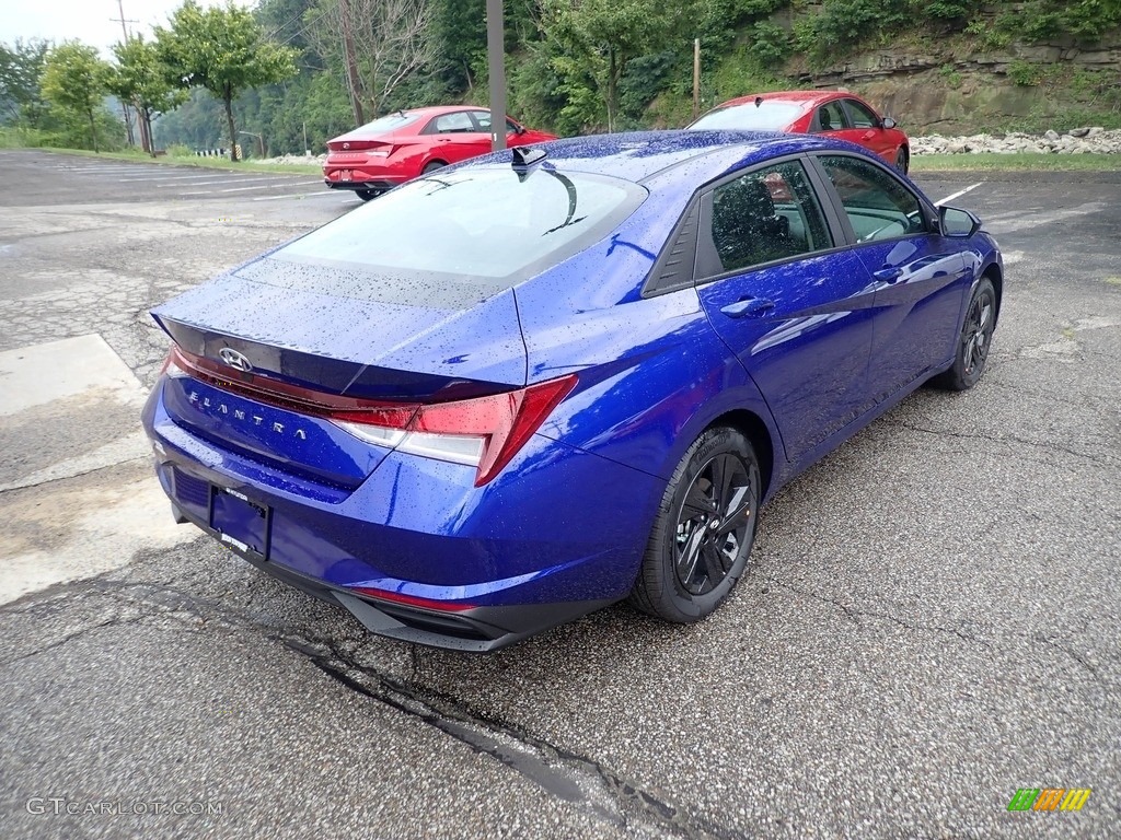 2021 Elantra SEL - Intense Blue / Black photo #2