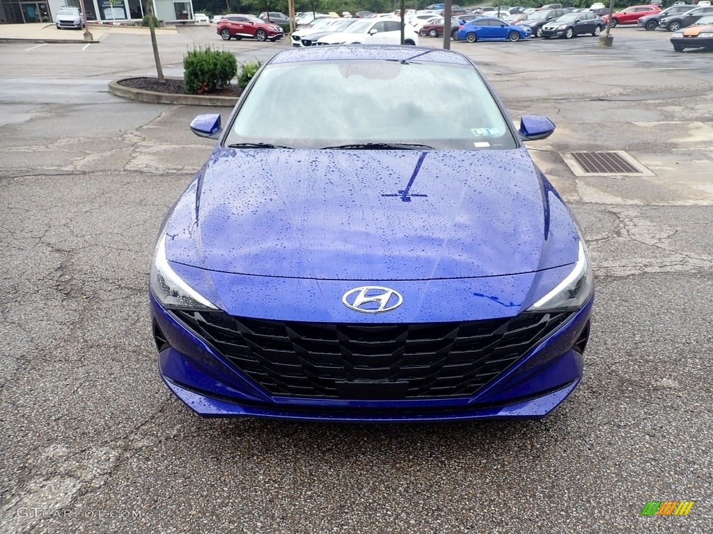 2021 Elantra SEL - Intense Blue / Black photo #4