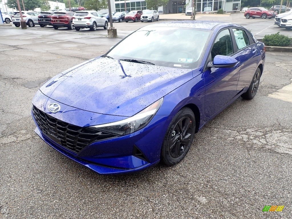 2021 Elantra SEL - Intense Blue / Black photo #5