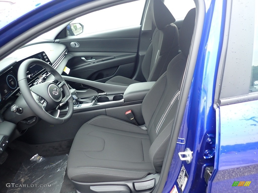 2021 Elantra SEL - Intense Blue / Black photo #13