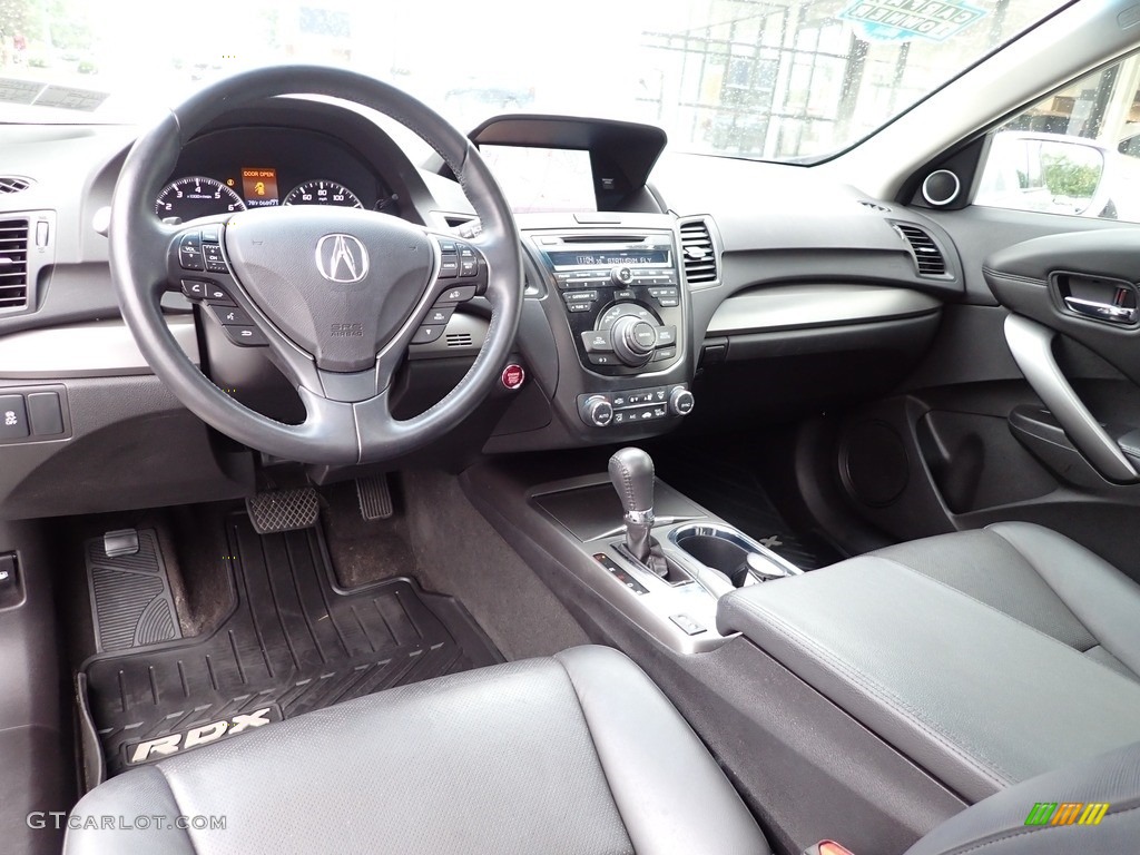 Ebony Interior 2015 Acura RDX Technology Photo #142575195