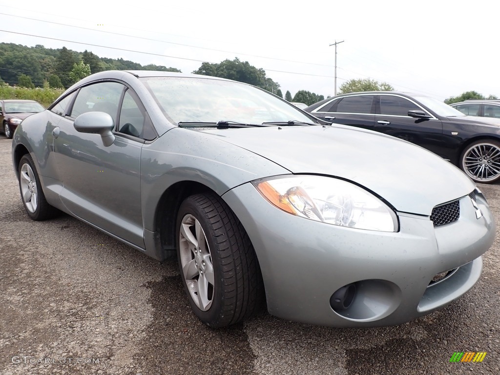 2008 Eclipse GS Coupe - Satin Meisai Gray Pearl / Dark Charcoal photo #4