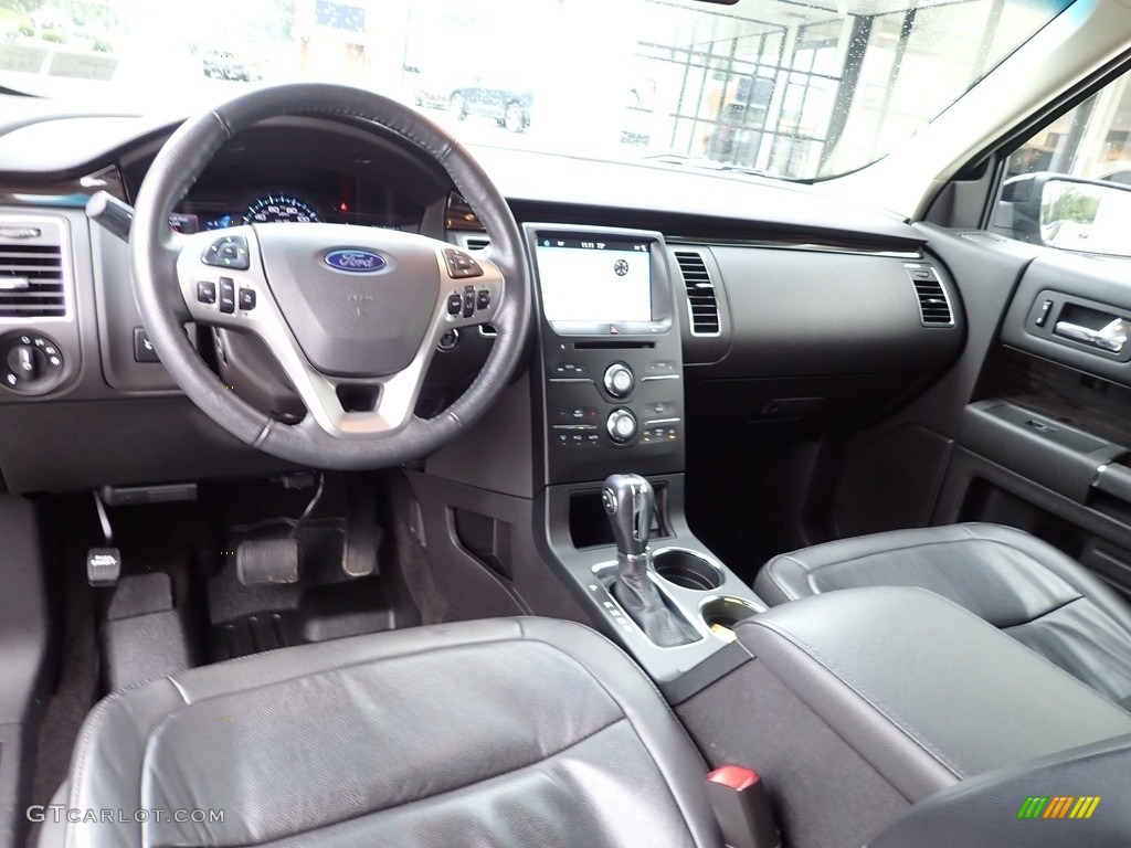 Charcoal Black Interior 2019 Ford Flex SEL AWD Photo #142575717