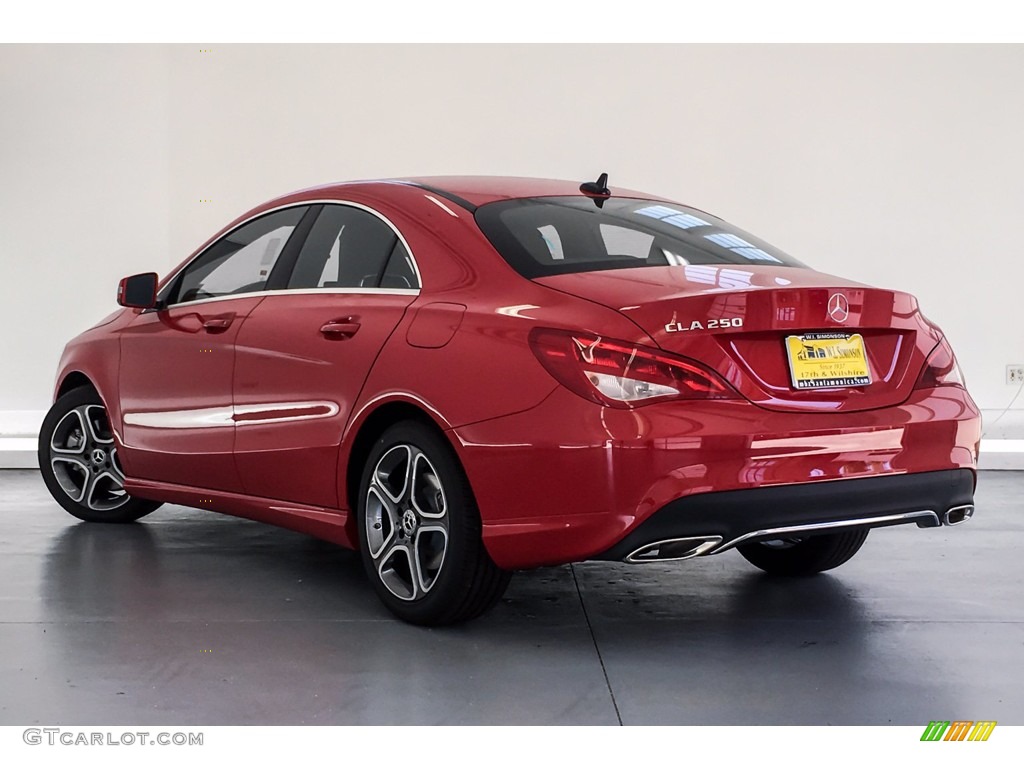 2019 CLA 250 Coupe - Jupiter Red / Black photo #2