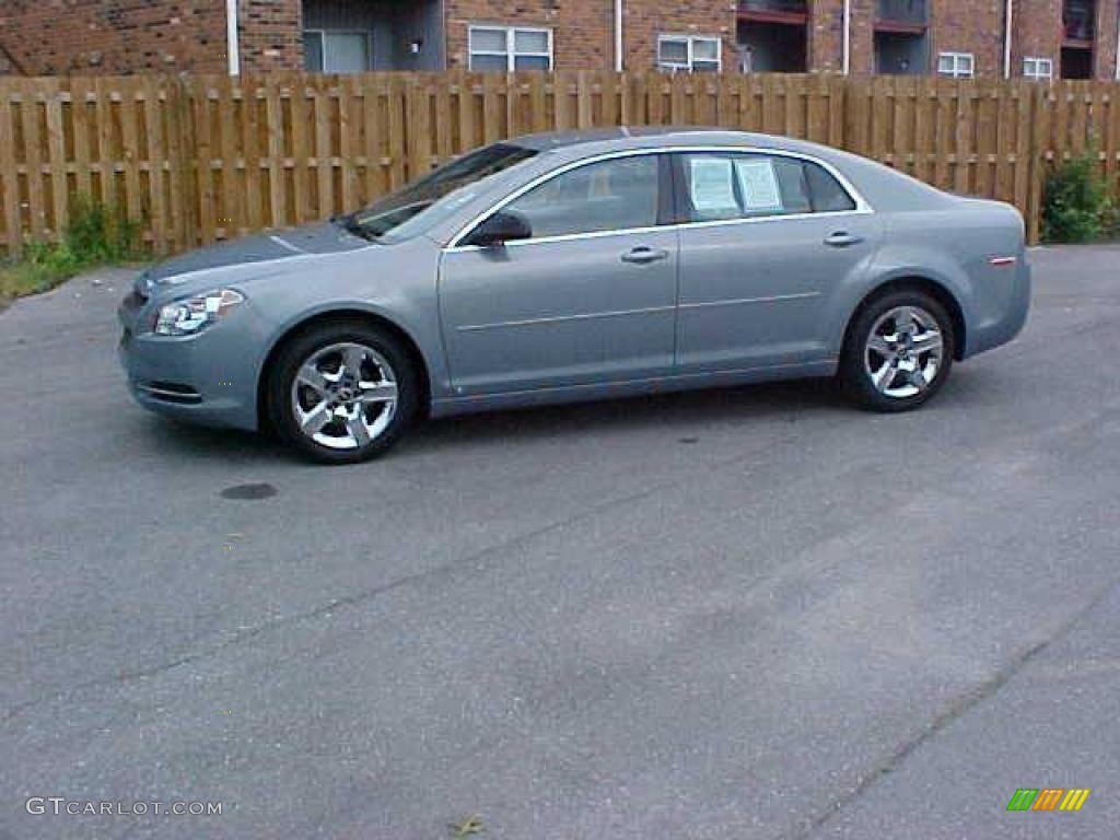 2009 Malibu LS Sedan - Golden Pewter Metallic / Titanium photo #1