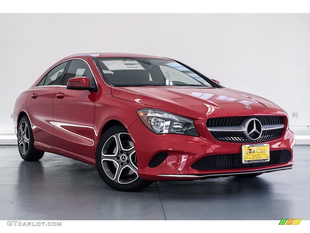 2019 CLA 250 Coupe - Jupiter Red / Black photo #12