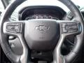 Jet Black Steering Wheel Photo for 2020 Chevrolet Silverado 1500 #142576866