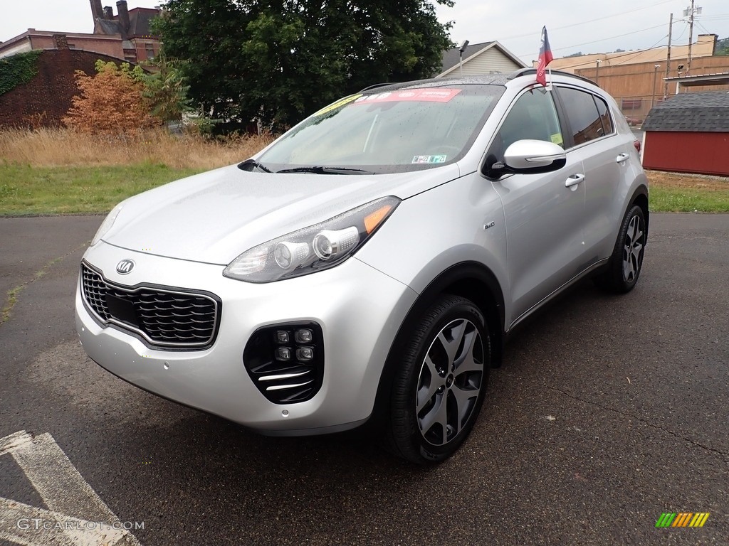 Sparkling Silver 2018 Kia Sportage SX Turbo AWD Exterior Photo #142577301