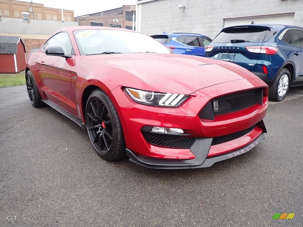 2017 Mustang Shelby GT350 - Ruby Red / Ebony photo #7