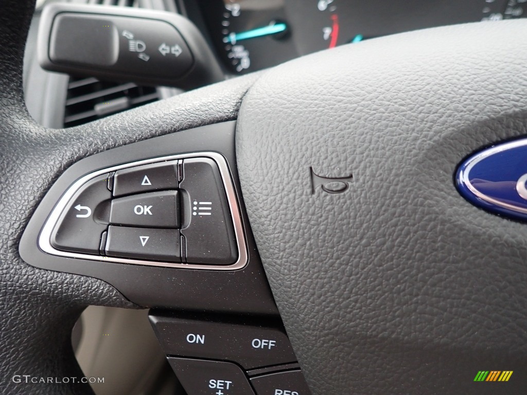 2021 Ford EcoSport S Medium Stone Steering Wheel Photo #142578225