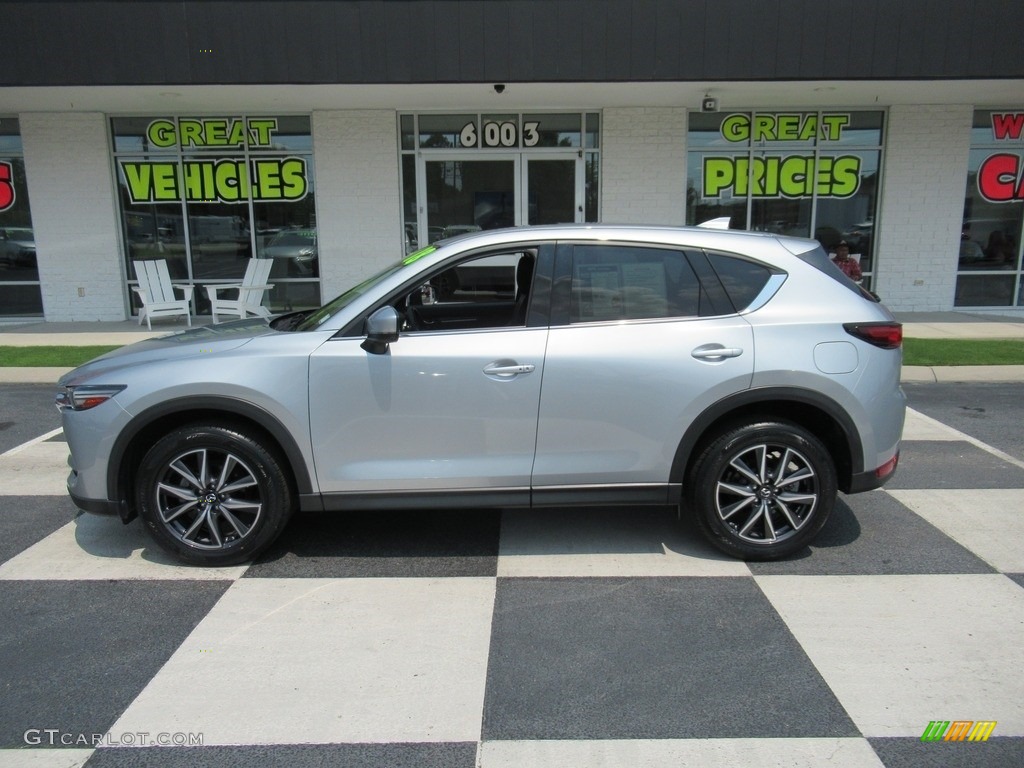 2018 CX-5 Grand Touring - Sonic Silver Metallic / Black photo #1