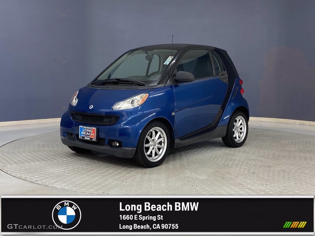 2010 fortwo passion coupe - Blue Metallic / design Black photo #1