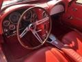 Red 1964 Chevrolet Corvette Sting Ray Coupe Interior Color