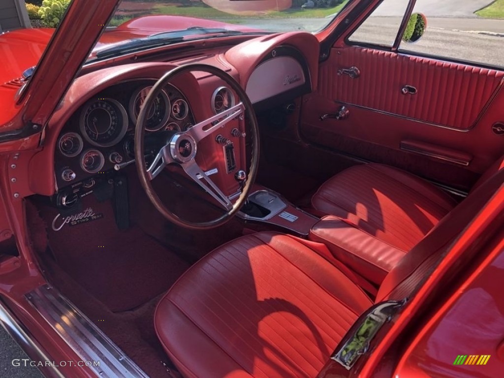 1964 Chevrolet Corvette Sting Ray Coupe Controls Photos