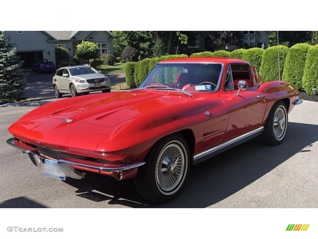 Riverside Red 1964 Chevrolet Corvette Sting Ray Coupe Exterior Photo #142579459