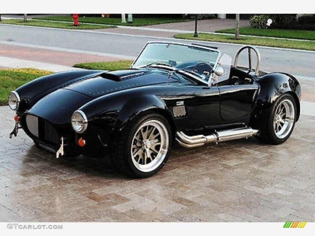 1965 Cobra Backdraft Roadster Replica - Black / Black photo #1