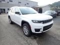 2021 Bright White Jeep Grand Cherokee L Limited 4x4  photo #7