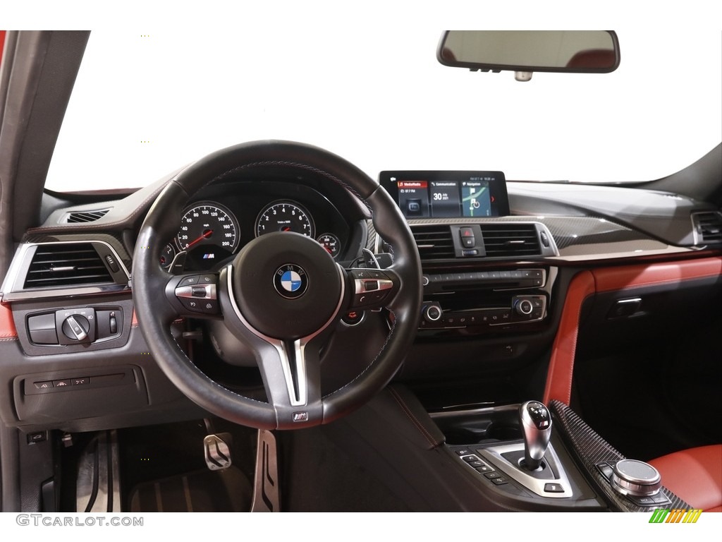 2018 M3 Sedan - Sakhir Orange II Metallic / Sakhir Orange/Black photo #6
