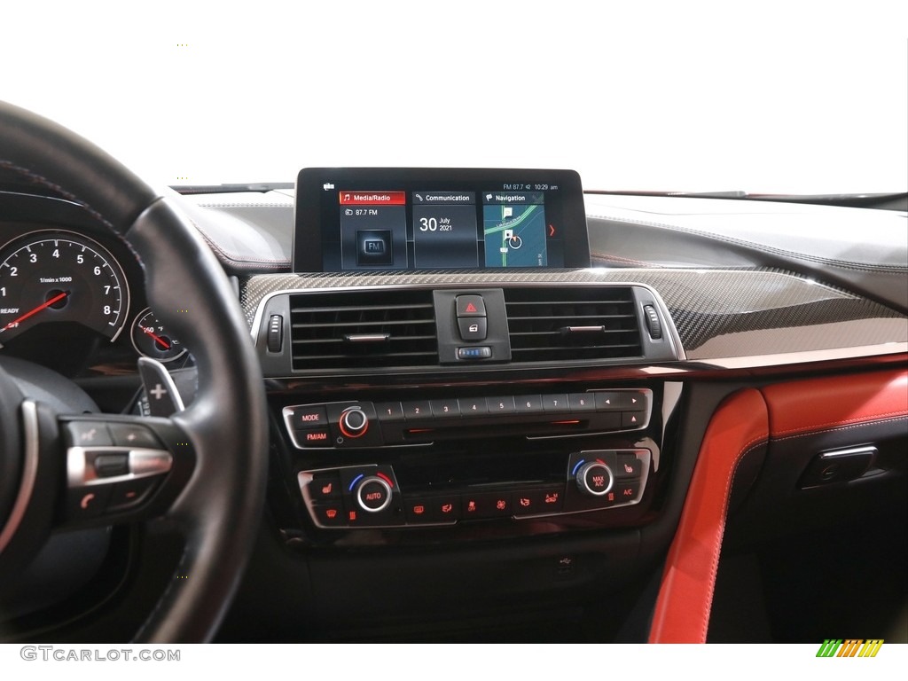 2018 M3 Sedan - Sakhir Orange II Metallic / Sakhir Orange/Black photo #9