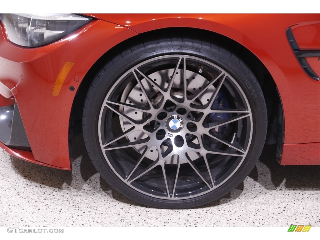 2018 M3 Sedan - Sakhir Orange II Metallic / Sakhir Orange/Black photo #22