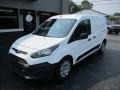 2017 Frozen White Ford Transit Connect XL Van  photo #2