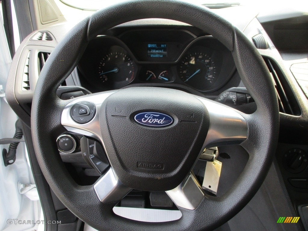 2017 Transit Connect XL Van - Frozen White / Charcoal Black photo #9