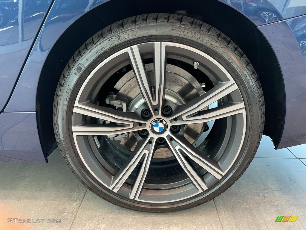 2021 3 Series 330i xDrive Sedan - Phytonic Blue Metallic / Black photo #3