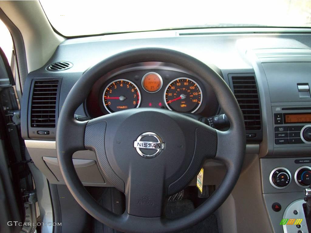 2008 Sentra 2.0 - Magnetic Gray / Charcoal/Steel photo #13