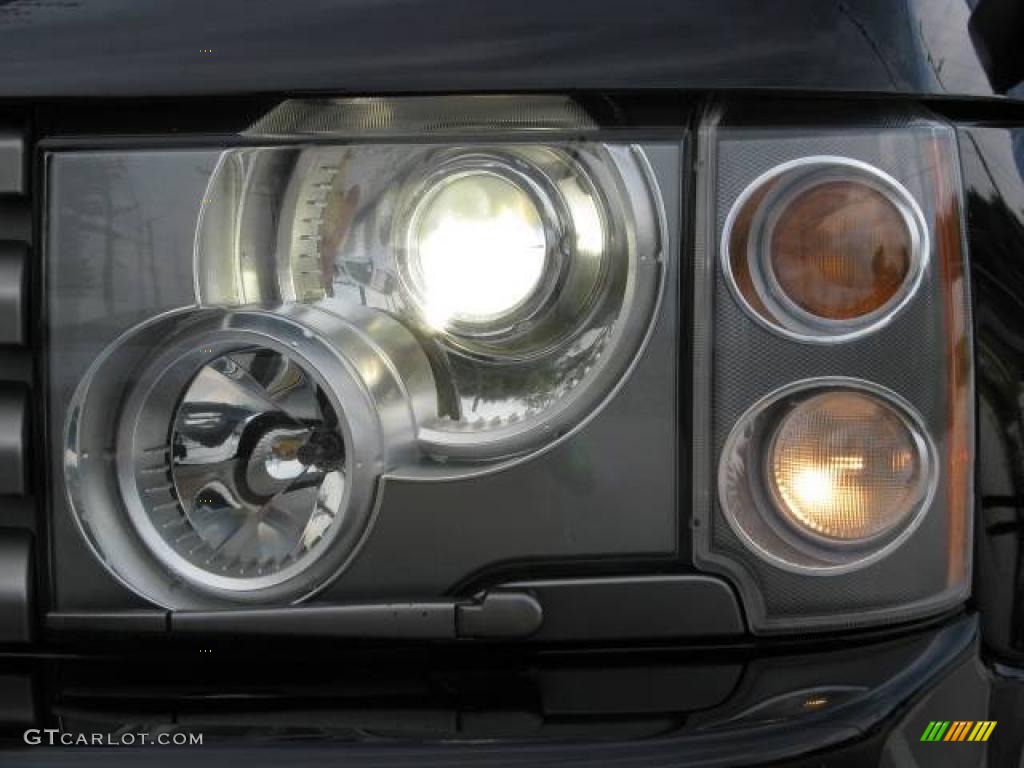 2003 Range Rover HSE - Java Black Metallic / Charcoal/Jet Black photo #6