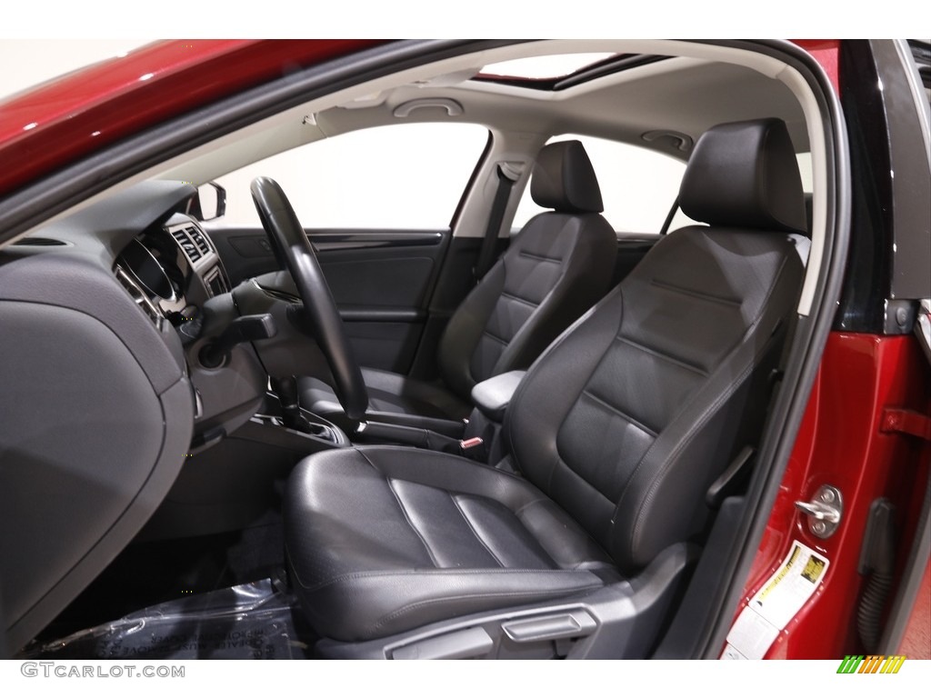 Titan Black Interior 2016 Volkswagen Jetta SEL Photo #142582621