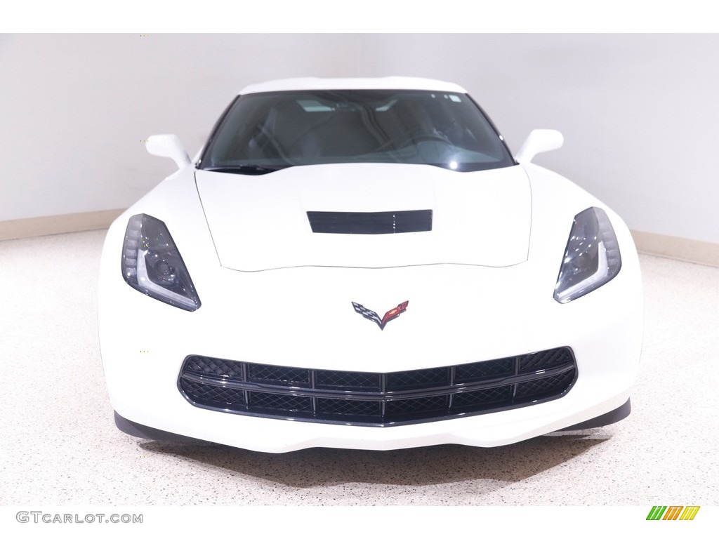 2016 Corvette Stingray Coupe - Arctic White / Jet Black photo #2
