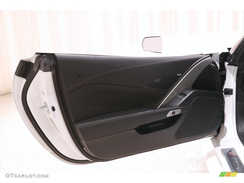 2016 Chevrolet Corvette Stingray Coupe Jet Black Door Panel Photo #142582915