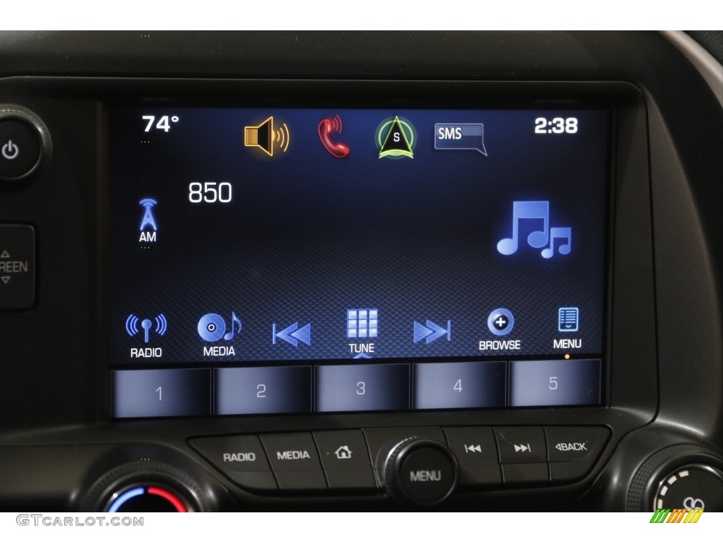 2016 Chevrolet Corvette Stingray Coupe Controls Photo #142583029