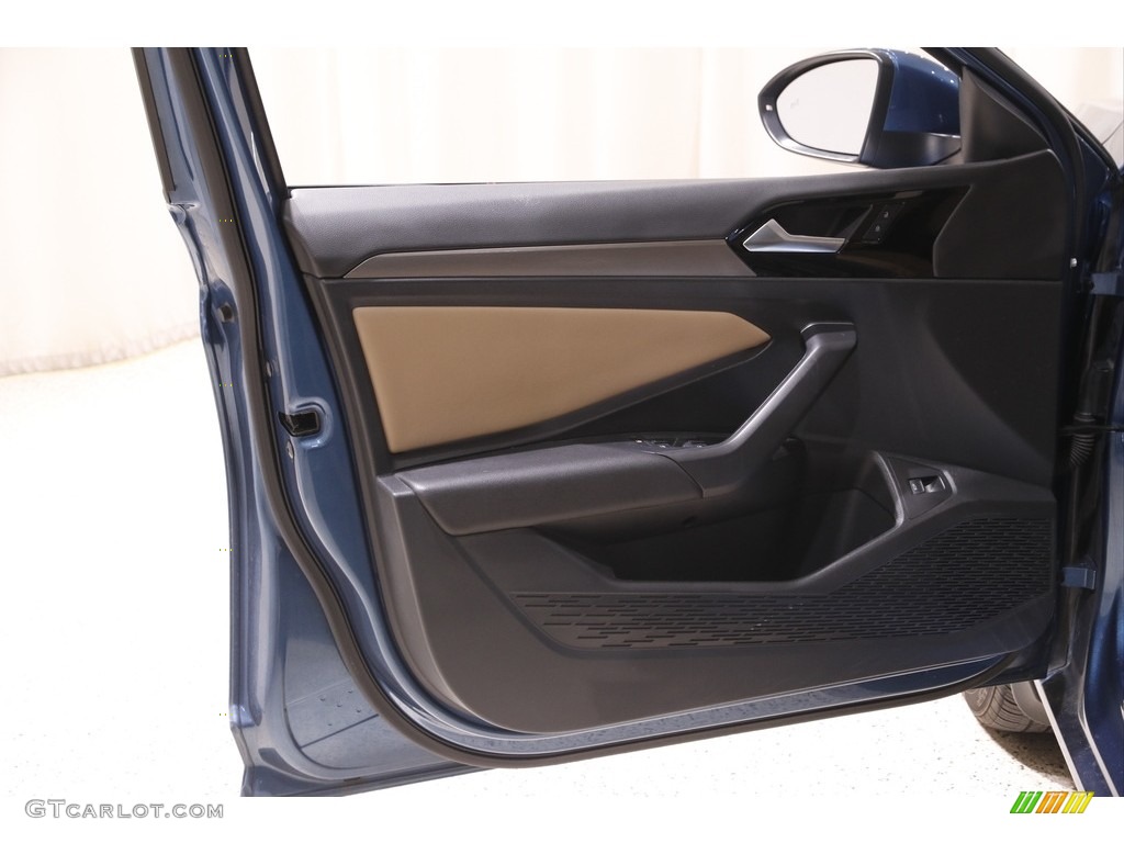 2019 Jetta SEL - Blue Silk Metallic / Dark Beige photo #4
